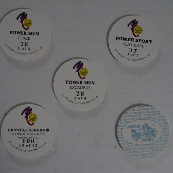 Milk Cap - Power Slammer Caps, Jurassic Dyno Promo Pack 1992 - Picture 11 of 12